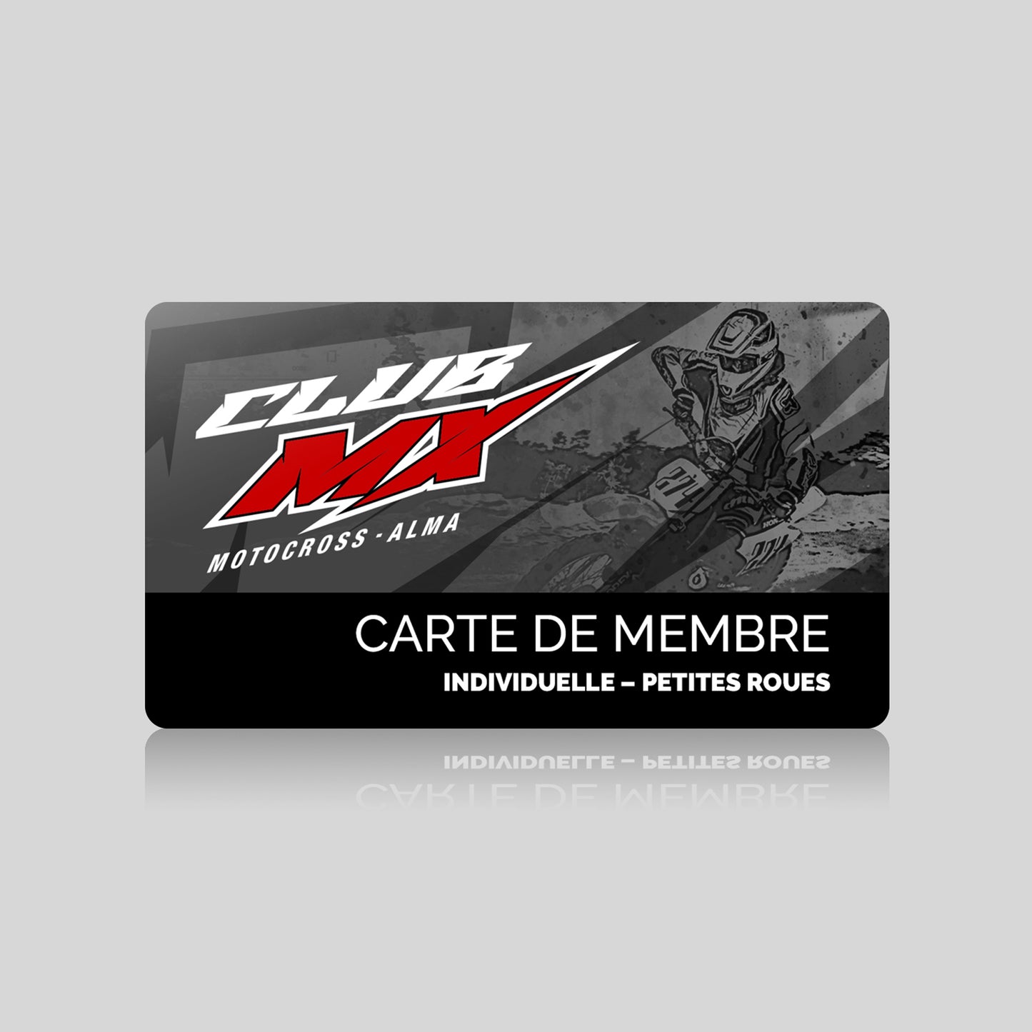 Carte de membre individuelle - Petites roues